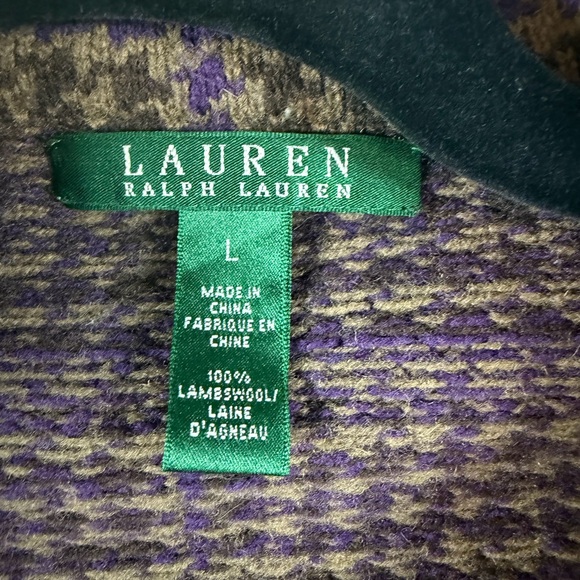 LAUREN RALPH LAUREN 100% Lambs Wool Women’s Blazer Size L - Picture 4 of 8